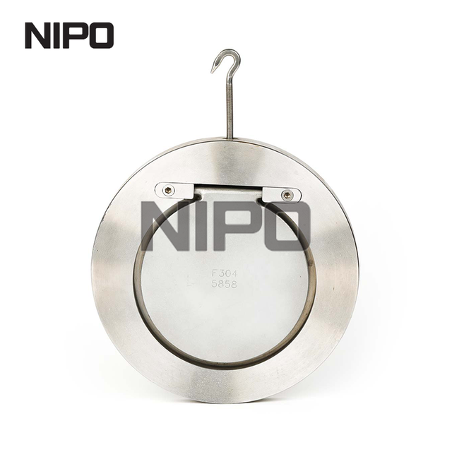 H74 对夹硬密封单瓣旋启式止回阀