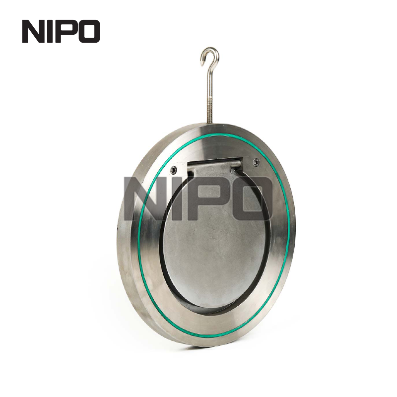 H74 对夹硬密封单瓣旋启式止回阀