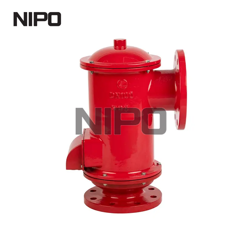 带管道的压力真空泄压呼吸阀