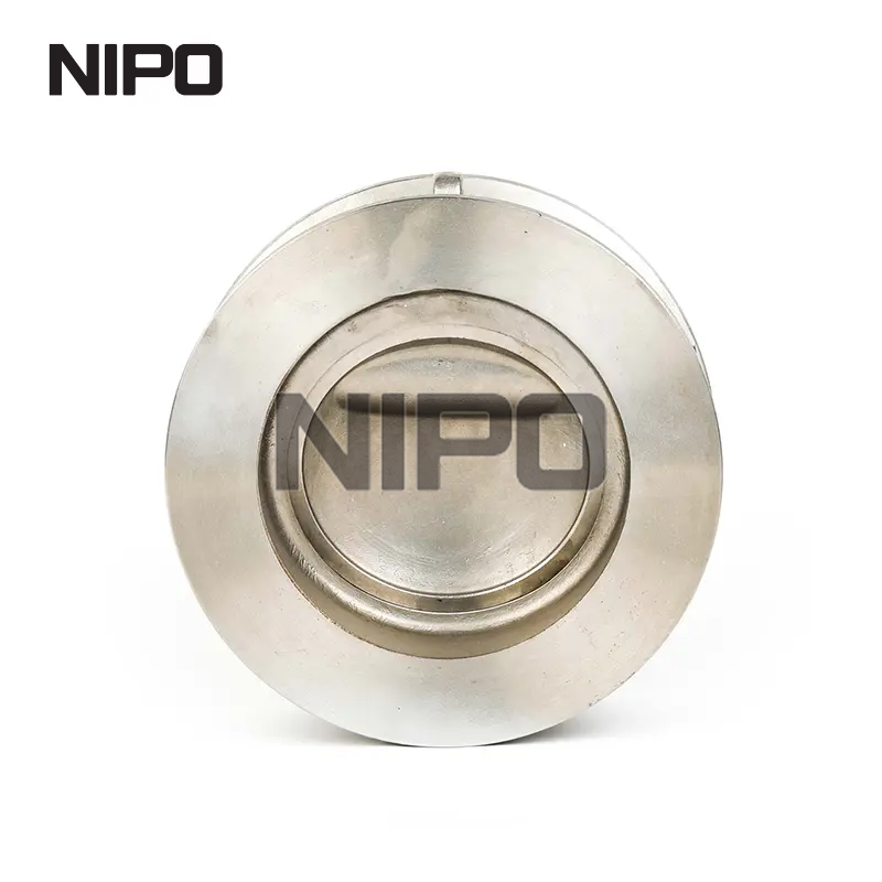 对夹式无护圈式斜盘止回阀