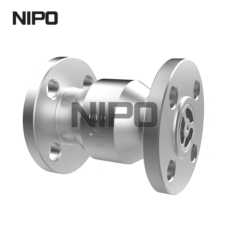 API 6D 锻造轴流式无冲击止回阀