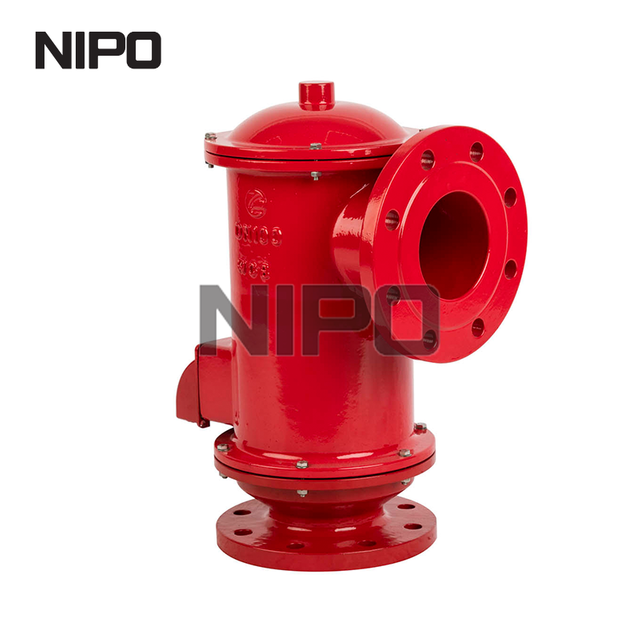 带管道的压力真空泄压呼吸阀