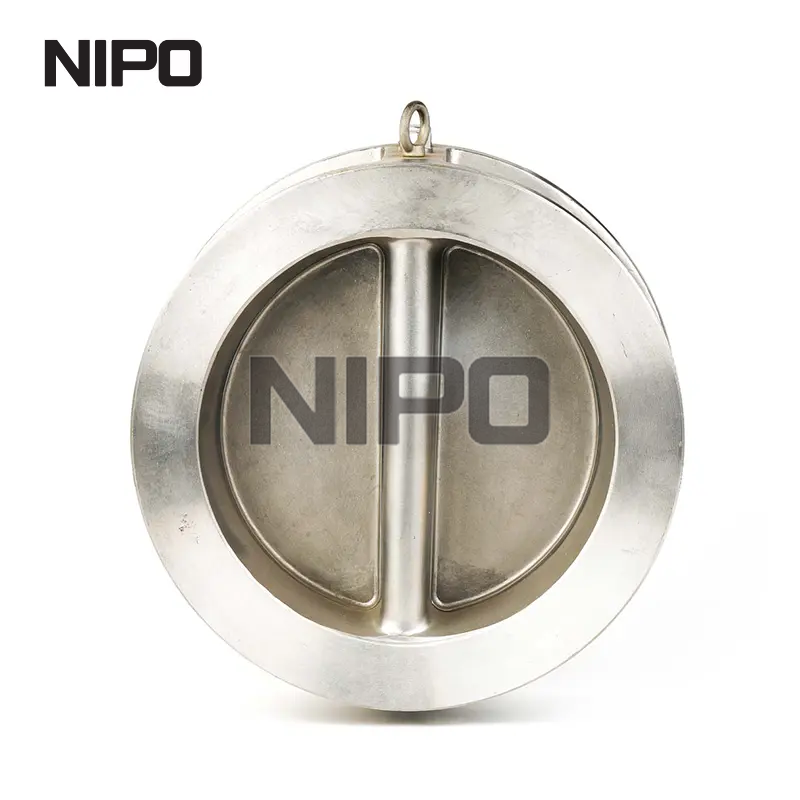 对夹式双瓣旋启式止回阀